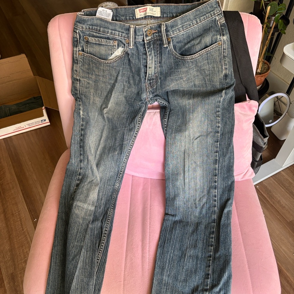 Levi's Men's Blue Bootcut Jeans